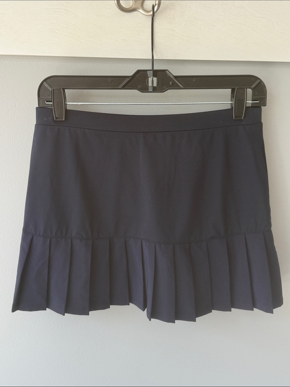 FILA Navy Pleated Athletic Tennis Mini Skirt Skort Attached Shorts-Medium - Picture 12 of 13